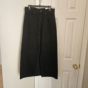 Lucky Brand Black Maxi Skirt